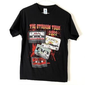 The Stadium Tour 2022 Cassette Tape Tee Motley Crue Def Leppard Poison Joan Jett